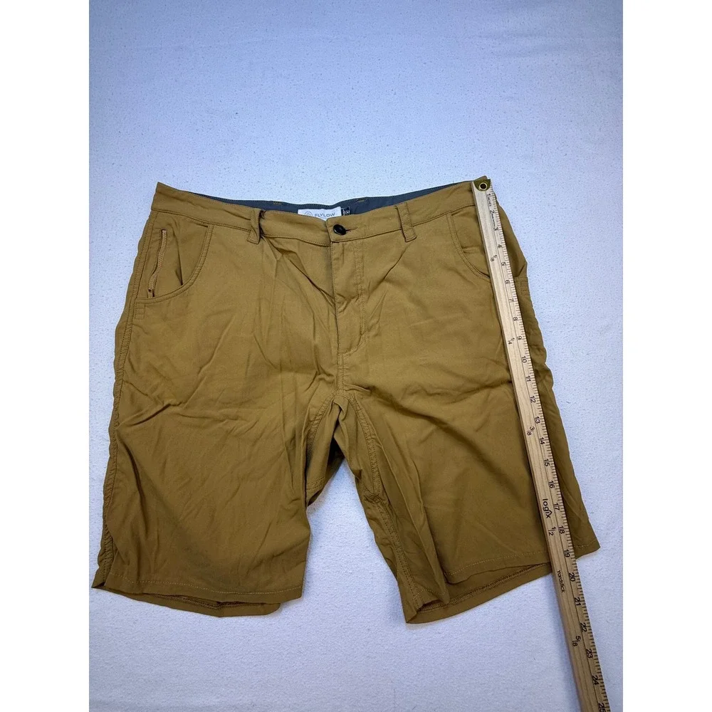 Flylow Shorts Mens 38 Brown Mountain Bike Trail Casual Outdoor 38W 20L - Picture 1 of 6